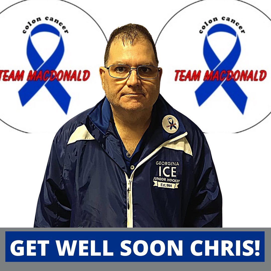 🚨🧊TEAM MACDONALD🧊🚨

One of our team members - Chris MacDonald has recently been not feeling well and is currently undergoing an unplanned surgery.  We ask for your thoughts and prayers for Chris and his family during this difficult time and his recovery.  We know Chris will be back at the rink helping as soon as he is able.  We will also be honouring Chris during this difficult time with 'Team MacDonald' stickers on our helmets this season #HockeyFamily #TeamMacDonald
