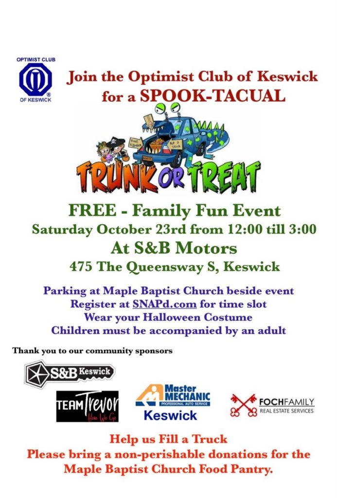 TRUNK OR TREAT Ice Junior Hockey Club