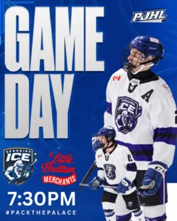🚨🧊 Gameday 7:30pm at the Palace! 🚨🥶

Your Georgina Ice are back on home Ice as we take on the Little Britain Merchants - 7:30pm puck drop! Fans let’s get loud and cheer on the boys #goicego
