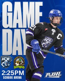 🚨🥶 Ice Gameday! 🚨🥶 Your Georgina Ice hit the road for their final away game of the season. 2:25PM puck drop against the Port Perry Lumberjacks —— #goicego #rollice