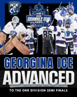 🥶🚨 Ice win the series! 🥶🚨 Your Georgina Ice have advanced to the semi finals with a 4-0 series win against the Schomberg Cougars - stay tuned for details schedule will be posted once finalized #rollice #goicego