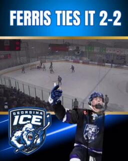 Ferris ties the game 2-2! Great atmosphere here at the palace tonight let’s keep it going Ice fans! 🥶