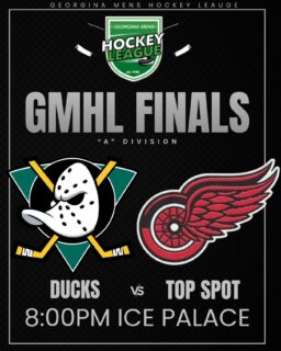 The finals are set! 8:00PM Ducks vs Top Spot